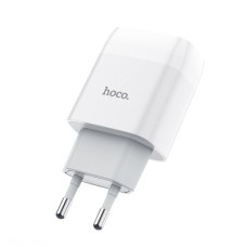 HOCO HC-12912 C73A/ Сетевое ЗУ/ 2 USB/ Выход: 12W/ White