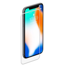 Защитное стекло Onext для Apple iPhone 11 ProXXS, 3D, изогнутое по форме дисплея, белая рамка