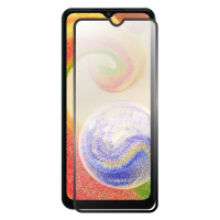 Защитное стекло ZibelinoTG 5D для Samsung Galaxy A04e/M23 5G черная рамка
