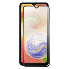 Защитное стекло ZibelinoTG 5D для Samsung Galaxy A04e/M23 5G черная рамка