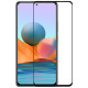 Защитное стекло ZibelinoTG для Xiaomi Redmi Note 10 Pro 3D черная рамка