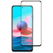 Защитное стекло ZibelinoTG 5D для Xiaomi Redmi 10C 4G/Poco C40 4G черная рамка