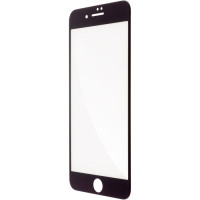 Защитное стекло Brosco для Apple iPhone 7 Plus8 Plus 3D, изогнутое по форме дисплея, черная рамка