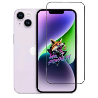 Защитное стекло Red Line для Apple iPhone 14 черная рамка