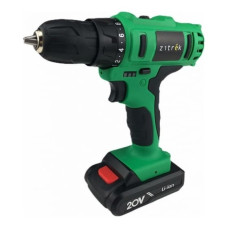Дрель аккумуляторная Zitrek Greenpower 20-Li { 20В, Li-ion аккумулятор 2шт, ЗУ, кейс, бита }[063-4076]