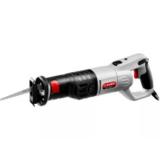 ЗУБР Пила сабельная [ЗПС-1100 Э] { 1100 Вт, 800-2700 ход/мин, рез 230 мм (дерево), 20 мм (сталь), ход штока 29 мм }