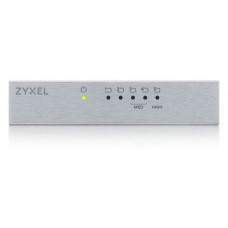 ZYXEL GS-105BV3-EU0101F Коммутатор v3/v2, 5 портов 1000 Мбит/с, настольный, металлический корпус